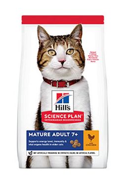 Hill's Fel. SP Mature Adult 7+ Chicken 10kg
