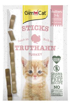 GimCat Sticks Kitten krocan&calcium 3ks