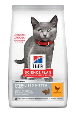 Hill's Fel. SP Kitten Sterilised Chicken 1,5kg