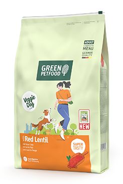 Green Petfood with Red Lentil dog 900g