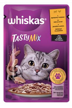 Whiskas kapsa Tasty Mix jehně ve štávě 85g