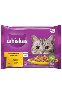 Whiskas kapsa Core drůbeží v želé 4x85g
