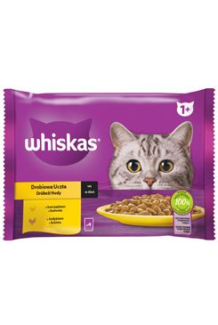 Whiskas kapsa Core drůbeží ve šťávě 4x85g