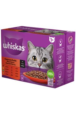 Whiskas kapsa Klasický výběr ve štávě 12x85g