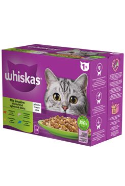 Whiskas kapsa Core mix výběr v želé 12x85g