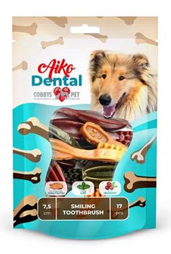 Pochoutka Aiko Dental Smiling Toothbrush S/170g/17ks