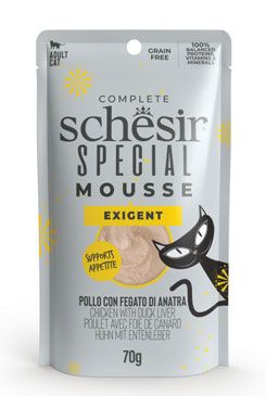 Schesir Cat kapsa Functions Mousse Exigent kuře/ját70g