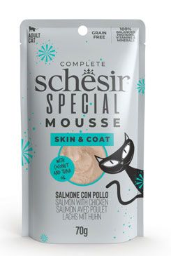 Schesir Cat kapsa Function.Mousse Skin&Coat los/kuř70g