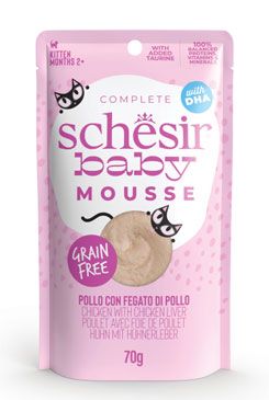 Schesir Cat kapsa Baby Mousse kuře 70g