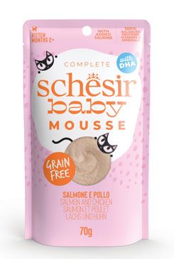 Schesir Cat kapsa Baby Mousse losos 70g