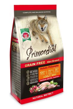 Primordial Dog GF Mini Adult Quail&Duck 6kg