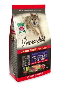 Primordial Dog GF Mini Adult Trout&Duck 2kg