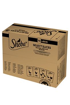Sheba kapsa Select Slices drůbeží výběr 72x85g