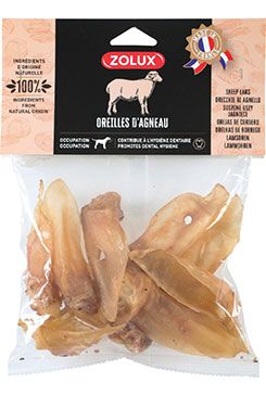 Pochoutka pes Jehněčí uši 100g Zolux