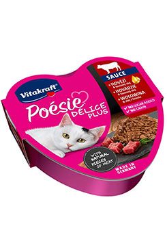 Vitakraft Cat Poésie Délice Plus Sauce hovězí 85g