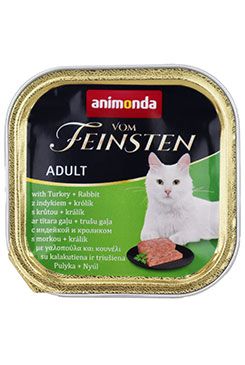 Animonda kočka VF paštika Adult krůta/králík 100g