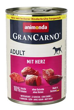 Animonda pes GRANCARNO konz. Adult se srdcem 400g
