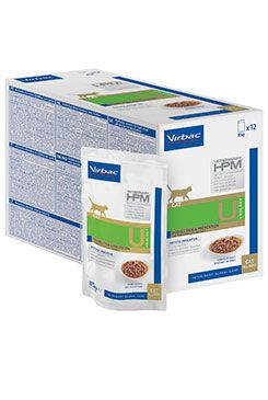 VET HPM Urology Dissol.&Prev. Wet Food U Cat, 12x85 g