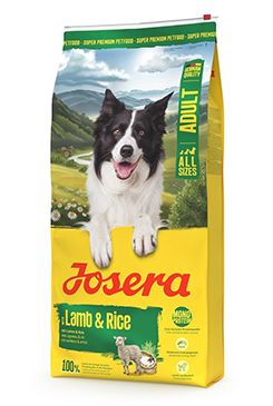 Josera Dog Super Premium A/S Adult Lamb&Rice 12,5kg
