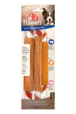 Pochoutka 8in1 Flavours Triple Flavour Mega Ribs 140g