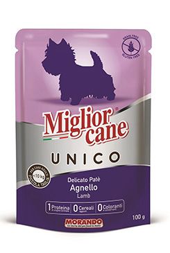 Morando Miglior Cane Unico kapsa pro psy jehněčí 100g
