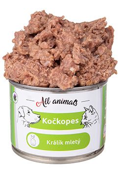 All Animals kočkopes konz. Králík mletý 200g