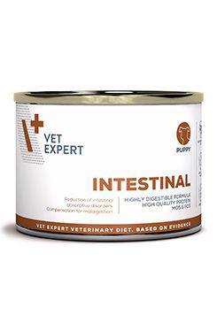 VetExpert VD 4T Intestinal Dog Puppy konzerva 200g