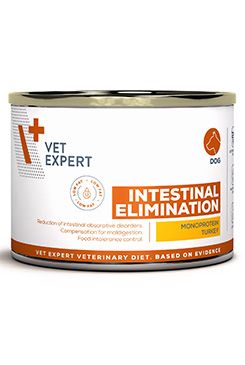 VetExpert VD 4T Intestinal Elim.Low Fat Dog konz.200g