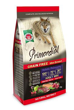 Primordial Dog GF Mini Adult Trout&Duck 6kg