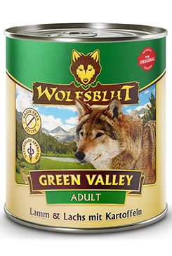 Wolfsblut Dog Adult Green Valley konz. 800g