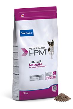 VET HPM Junior Medium Dog, 12 kg
