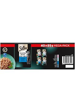 Sheba kapsa Delicacy Rybí výběr 40x85g