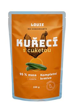 Louie Dog kapsa Kuřecí s cuketou 150g