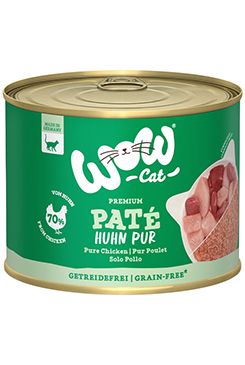 WOW Cat konz. Adult Paté PUR kuře 200g