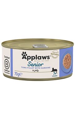 Applaws Cat konz. Senior Jelly tuňák se sardinkami 70g