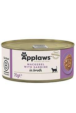 Applaws Cat konz. Adult Broth makrela se sardinkami70g