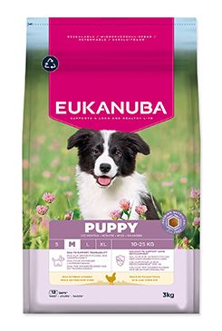 Eukanuba Dog Puppy Medium rich in fresh Chicken 3kg