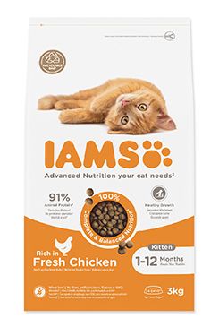 Iams Cat Kitten Chicken 3kg