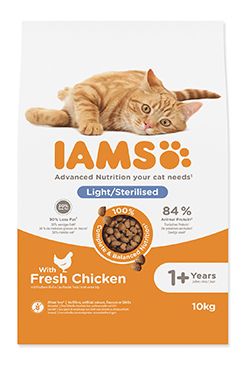 Iams Cat Adult/Senior Weight Control Chicken 10kg