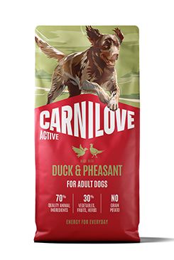 Carnilove Dog Active Dry Duck&Pheasant Adult AB 12kg