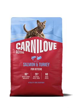 Carnilove Cat Active Dry Salmon&Turkey Kittens 2kg