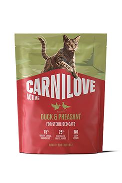 Carnilove Cat Active Dry Duck&Pheas.Steril.Ad.AB 400g