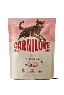 Carnilove Cat True Fresh Dry Turkey Steril.Ad.AB 400g