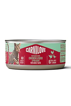 Carnilove Cat Can Paté Chicken,Duck&Pheasant 100g