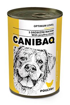 Canibaq dog konz. drůbeží 415g