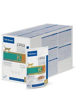 VET HPM Kidney & Joint Wet Food KJ2 Cat Diet, 12x85 g