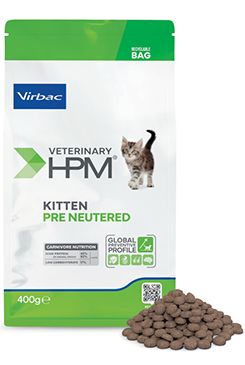 VET HPM Kitten Pre Neutered Cat, 400 g