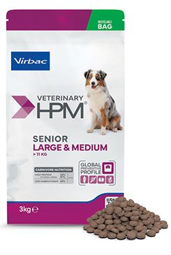 VET HPM Senior Large & Medium Dog, 3 kg