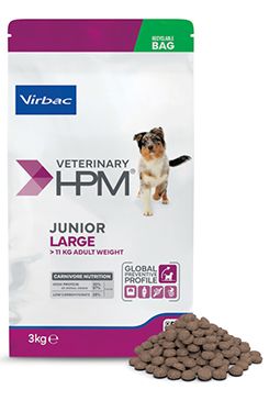VET HPM Junior Large Dog, 3 kg