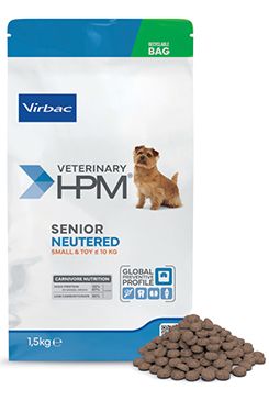 VET HPM Senior Neutered Small & Toy Dog, 1,5 kg